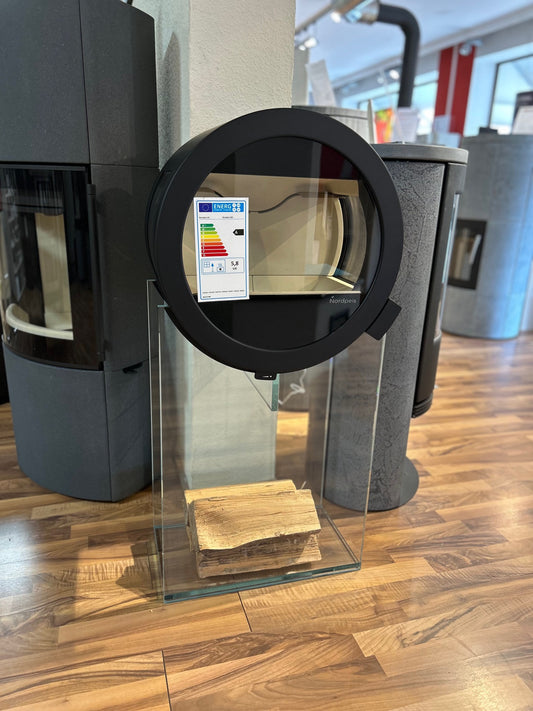 Kaminofen ME Glas mit Seitenglas